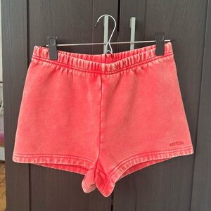 Aritzia Cozy Sweatfleece Perfect Hi-Rise Mini Short